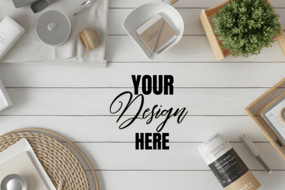 Download Wooden Floor Flat Lay Mockup - Premium Resources