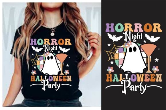 Download Horror Night Halloween Party SVG Design - Horror Collection
