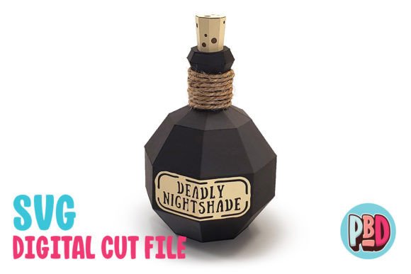 Download Deadly Nightshade Potion 3D Papercraft - Dead Collection