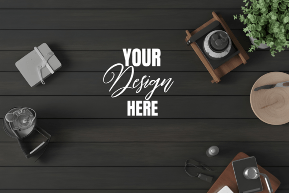 Download Wooden Floor Flat Lay Mockup - Premium Resources