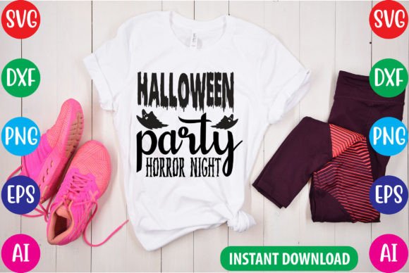 Download Halloween Party Horror Night SVG File - Horror Collection