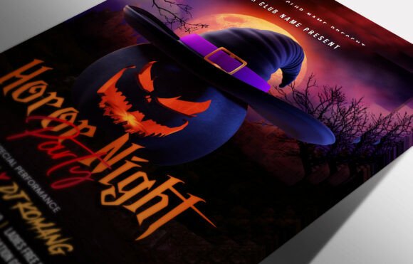 Download Horror Night Party Flyer - Horror Collection